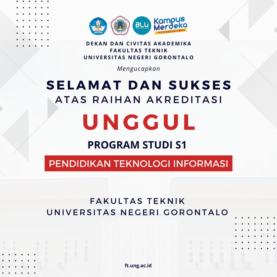 Informasi | Selamat! Prodi Pendidikan Teknologi Informasi Terakreditasi ...